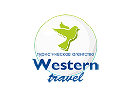 логотип ИП Бадюн Ю.К. туристическая компания Western travel
