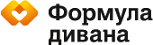 логотип сеть салонов мягкой мебели Формула дивана